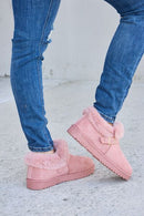 Forever Link Furry Chunky Thermal Ankle Boots - SELFTRITSS