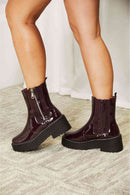 Forever Link Side Zip Platform Boots - SELFTRITSS