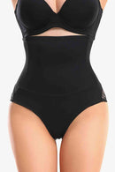 Full Size Spliced Lace Pull-On Shaping Shorts - SELFTRITSS