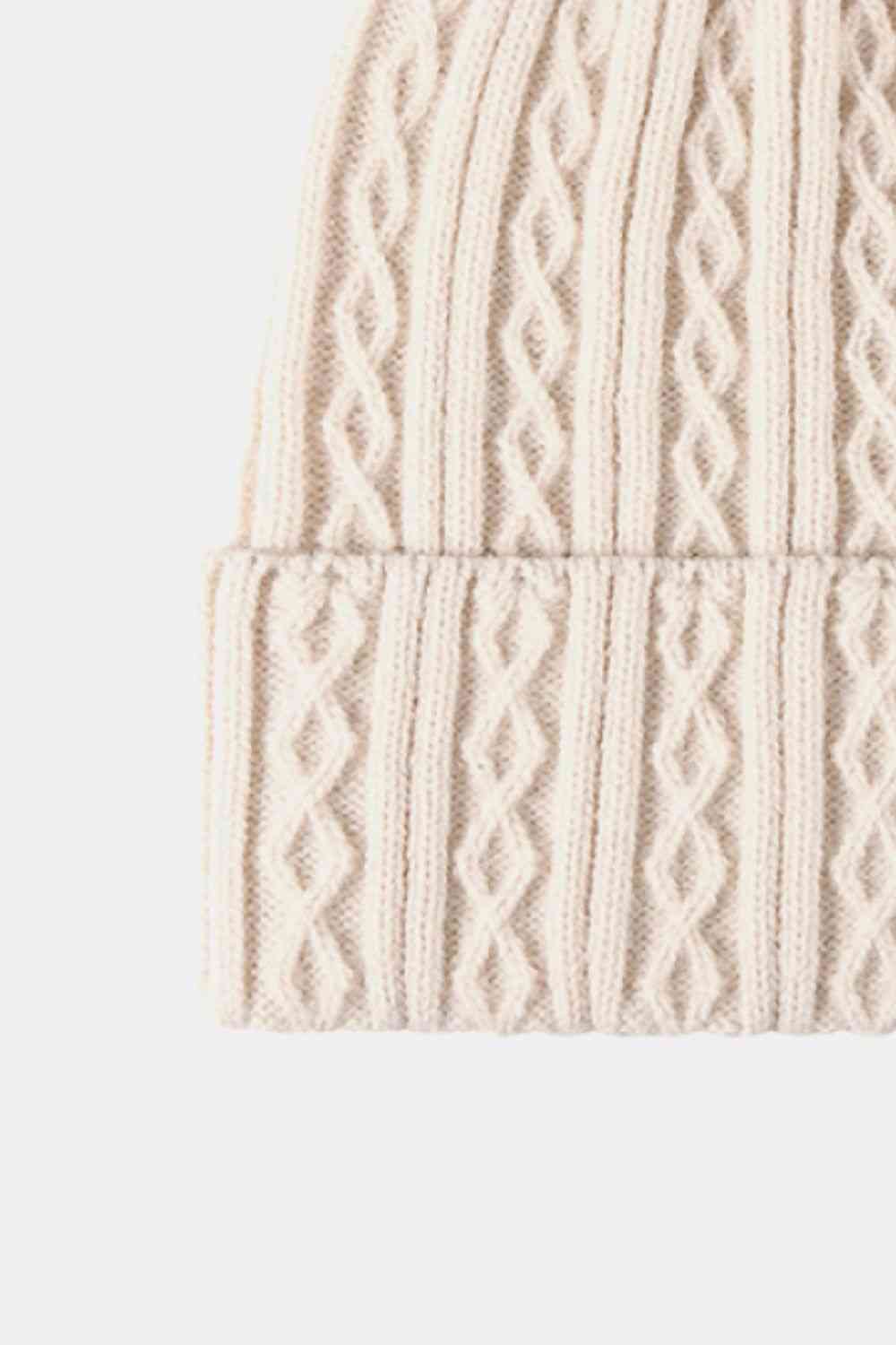 Mixed Knit Cuff Beanie - SELFTRITSS